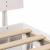 Cadru de pat cu sertar cu headboard cu depozitare Alb 75 x 190 cm Lemn de brad solid GartenMobel Dekor