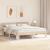 Cadru de pat cu headboard Maro 180 x 200 cm Lemn de brad solid GartenMobel Dekor