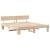 Cadru de pat cu headboard Maro 180 x 200 cm Lemn de brad solid GartenMobel Dekor