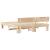 Cadru de pat cu headboard Maro 180 x 200 cm Lemn de brad solid GartenMobel Dekor
