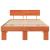 Cadru de pat Maro ceruit 140 x 190 cm Lemn de brad solid GartenMobel Dekor