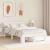 Cadru de pat cu headboard Alb 120 x 190 cm Lemn de brad solid GartenMobel Dekor