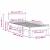 Cadru de pat cu headboard Maro 100 x 200 cm Lemn de brad solid GartenMobel Dekor