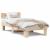 Cadru de pat cu headboard Maro 90 x 200 cm Lemn de brad solid GartenMobel Dekor