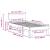 Cadru de pat cu headboard Maro 90 x 200 cm Lemn de brad solid GartenMobel Dekor