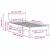 Cadru de pat cu headboard Maro 80 x 200 cm Lemn de brad solid GartenMobel Dekor