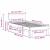 Cadru de pat cu headboard Maro 90 x 190 cm Lemn de brad solid GartenMobel Dekor