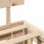 Cadru de pat cu headboard Maro 75 x 190 cm Lemn de brad solid GartenMobel Dekor