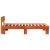 Cadru de pat Maro ceruit 75 x 190 cm Lemn de brad solid GartenMobel Dekor