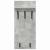 Răcător de paltoane montat pe perete Gri beton 90 x 40 x 10 cm GartenMobel Dekor