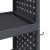 Cărucior pentru unelte cu raft cu roata Antracit 75 x 35 x 73 cm Metal GartenMobel Dekor