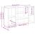 Bufet cu raft Lemn vechi 120 x 30 x 75 cm Lemn compozit GartenMobel Dekor