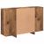 Bufet cu raft Lemn vechi 120 x 30 x 75 cm Lemn compozit GartenMobel Dekor