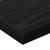 Rafturi bookshelf - set de 4 din lemn de stejar negru, 60x10x1.5 cm - realizate din lemn prelucrat GartenMobel Dekor