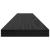 Rafturi bookshelf - set de 4 din lemn de stejar negru, 60x10x1.5 cm - realizate din lemn prelucrat GartenMobel Dekor
