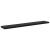 Rafturi bookshelf - set de 4 din lemn de stejar negru, 60x10x1.5 cm - realizate din lemn prelucrat GartenMobel Dekor