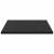 Placă Raft pentru Cărți 4 pcs Negru 100 x 40 x 1.5cm PAL GartenMobel Dekor
