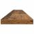 Placă Raft pentru Cărți cu raft 4 pcs Maro 100 x 40 x 1.5cm PAL GartenMobel Dekor