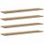 Placă Raft pentru Cărți cu raft 4 pcs Maro 100 x 40 x 1.5cm PAL GartenMobel Dekor