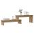 Cabinet TV stejar artizanal 180 x 30 x 43 cm Lemn compozit GartenMobel Dekor