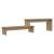 Cabinet TV stejar artizanal 180 x 30 x 43 cm Lemn compozit GartenMobel Dekor