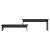 Cabinet TV cu raft Stejar negru 180 x 30 x 43 cm Lemn compozit GartenMobel Dekor