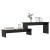 Cabinet TV cu raft Stejar negru 180 x 30 x 43 cm Lemn compozit GartenMobel Dekor
