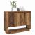 Bufet cu raft cu ușă Lemn vechi 97 x 29 x 75 cm Lemn compozit GartenMobel Dekor