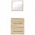 Dulap de Baie Sonoma oak 41 x 38.5 x 48 cm Lemn compozit GartenMobel Dekor