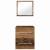 Dulap de Baie Lemn vechi 41 x 38.5 x 48 cm Lemn compozit GartenMobel Dekor