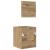 Dulap de Baie Stejar artisanal 41 x 38.5 x 48 cm Lemn compozit GartenMobel Dekor