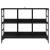 Bufet cu depozitare Negru 102 x 32 x 73.5 cm Lemn compozit GartenMobel Dekor