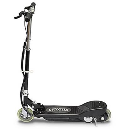 Trotinetă electrică, negru, 120 W GartenMobel Dekor