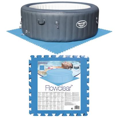 Bestway Protecții podea piscină, 8 buc., albastru, 58220 GartenMobel Dekor