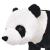 Urs panda de jucărie din pluș în picioare, alb și negru, XXL GartenMobel Dekor