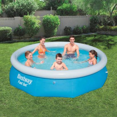 Bestway Piscină gonflabilă Fast Set, 305 x 76 cm, rotundă, 57266 GartenMobel Dekor