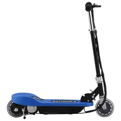 Trotinetă electrică, albastru, 120 W GartenMobel Dekor
