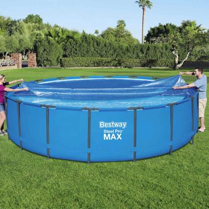 Bestway Prelată solară de piscină Flowclear, 549 cm GartenMobel Dekor