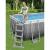 Bestway Scară de siguranță piscină cu 4 trepte Flowclear, 122 cm GartenMobel Dekor