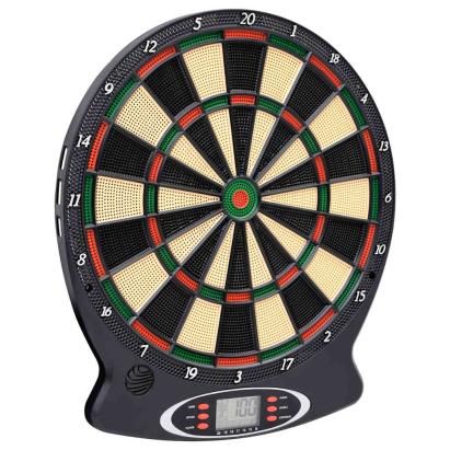 Placă electrică de darts cu săgeți din polipropilenă neagră GartenMobel Dekor