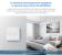 Intrerupator dublu cu touch Sonoff T2EU2C, Wi-Fi + RF, Control de pe telefonul mobil SmartElectro IntelligentHouse