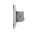 Intrerupator simplu wireless cu touch Livolo din sticla, Serie noua SmartElectro IntelligentHouse