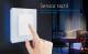Intrerupator dublu wireless cu touch Livolo din sticla, Serie noua SmartElectro IntelligentHouse