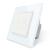 Intrerupator dublu cap scara / cap cruce wireless Livolo din sticla, Serie noua SmartElectro IntelligentHouse