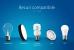 Intrerupator dublu cap scara / cap cruce wireless Livolo din sticla, Serie noua SmartElectro IntelligentHouse