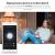 Bec inteligent LED Wireless Homeflow B-5008, B22, 5.5W (40W), 500lm, dimabil, filament, lumina calda, Control de pe telefonul mobil SmartElectro IntelligentHouse