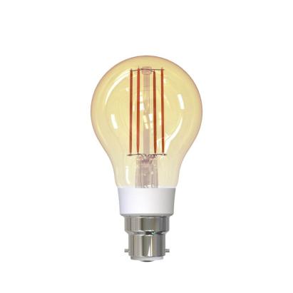 Bec inteligent LED Wireless Homeflow B-5008, B22, 5.5W (40W), 500lm, dimabil, filament, lumina calda, Control de pe telefonul mobil SmartElectro IntelligentHouse