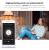 Bec inteligent LED Wireless Homeflow B-5007, E14, 4.5W (25W), 400lm, dimabil, filament, lumina calda, Control de pe telefonul mobil SmartElectro IntelligentHouse