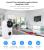 Camera de supraveghere inteligenta Wireless Homeflow C-6002, Comunicare bidirectionala, Detectie miscare SmartElectro IntelligentHouse