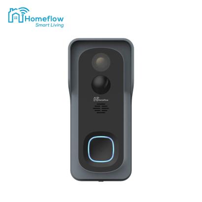 Sonerie inteligenta wireless cu monitorizare video Homeflow D-3001, Comunicare bidirectionala, Detectie miscare, Notificari, Modul sonerie interior inclus SmartElectro IntelligentHouse